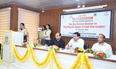 डेयरी एवं खाद्य प्रौद्योगिकी महाविद्यालय में विश्व खाद्य दिवस पर एकदिवसीय राष्ट्रीय सेमिनार का आयोजन