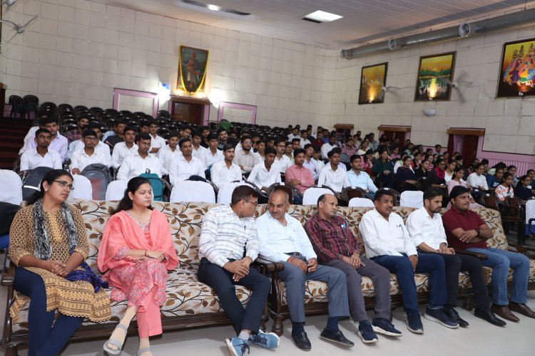 राजस्थान कृषि महाविद्यालय, उदयपुर में नव- प्रवेशित विद्यार्थियों का ओरिएन्टेशन कार्यक्रम