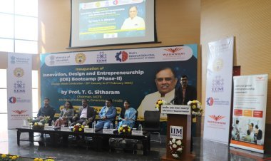 युवाओं के बीच इनोवेशन, डिजाइन और एंटरप्रेन्योरशिप को बढ़ावा देने के लक्ष्य के साथ आईआईएम संबलपुर में शुरू हुआ बूटकैंप