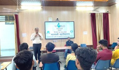 मात्स्यकी महाविद्यालय में मनाया गया विश्व जल दिवस