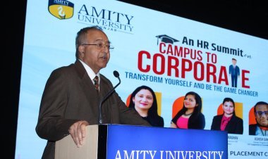 एमिटी यूनिवर्सिटी पंजाब के करियर गाइडेंस और प्लेसमेंट सेल ने एक सफल एचआर शिखर सम्मेलन और पैनल चर्चा की मेजबानी की!