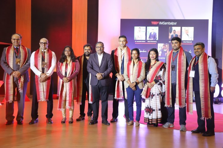 टेडएक्स आईआईएम संबलपुर के कार्यक्रम में विभिन्न क्षेत्रों की दिग्गज हस्तियों ने साझा किए कामयाबी के मंत्र