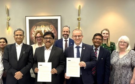 एनईपी 2020 को नई उड़ान, आईआईएचएमआर यूनिवर्सिटी और मैनचेस्टर यूनिवर्सिटी में हुआ एमओयू